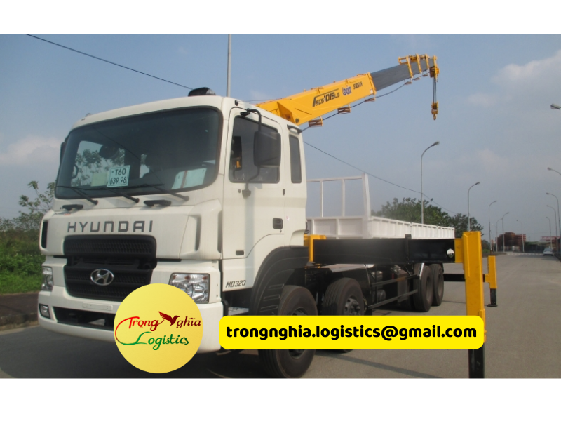 thuê xe cẩu thùng tự hành