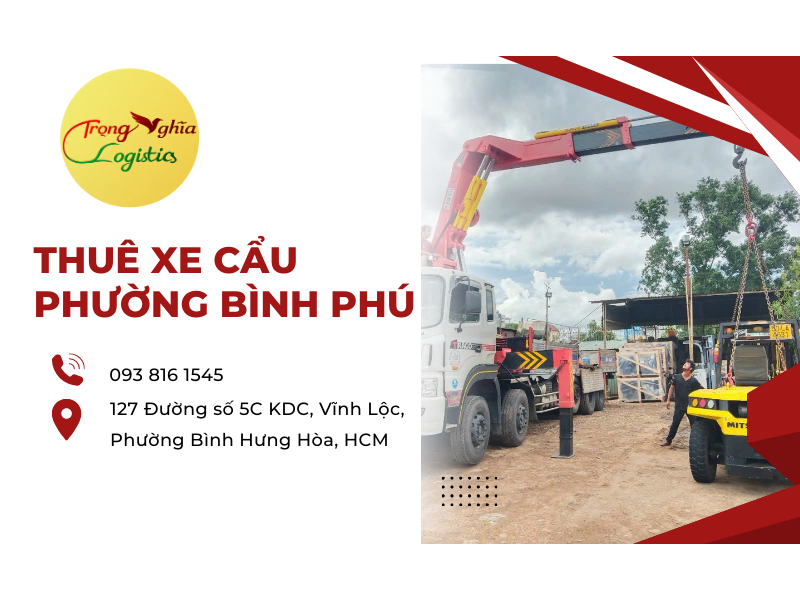Thuê xe cẩu Phường Bình Phú