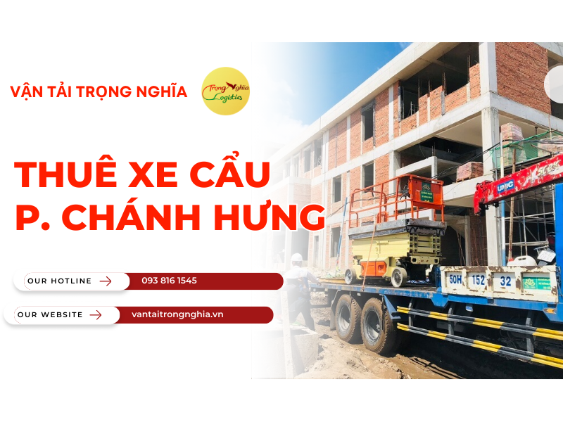 thuê xe cẩu Phường Chánh Hưng