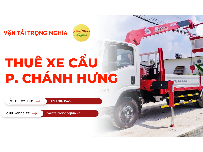 thuê xe cẩu Phường Chánh Hưng